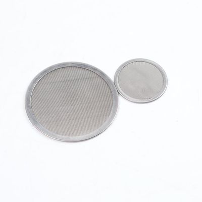 เนื้อ 25-250 ไมครอน 304 316 สแตนเลส เครื่องกรองแผ่น Wire Mesh Screen