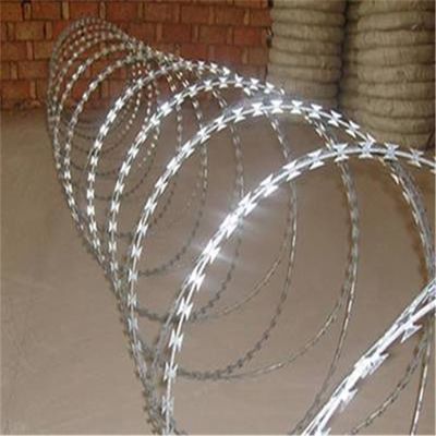 Hexagon Wire Mesh Hot Dip Galvanized Razor Wire Mesh Anti-Climbing Razor Wire Mesh สายเคราะห์ตัดเชือกที่ติดต่อกันกับการปีน