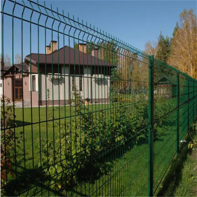 1.83m X 25m สีเขียวดัตช์ ยูโรสาย Mesh รั้ว PVC ผิวเคลือบ