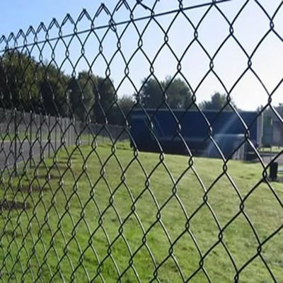 6foot 6x6 Hot Dip Galvanized Chain Link Fence สําหรับอุตสาหกรรม