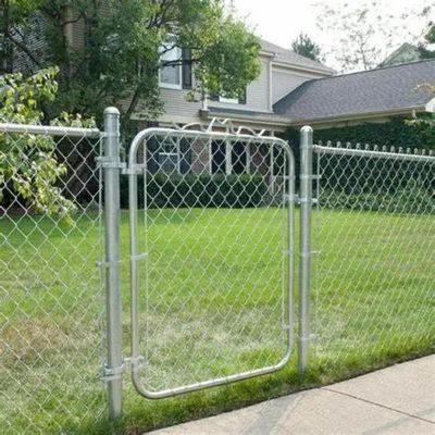 8ft Hot Dip Galvanized Chain Link Fence รอยหินตกป้องกัน Mesh