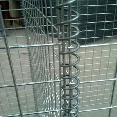 ในคลัง Galfan โครงสร้างผนัง Gabion ทับกระเป๋า Mesh หินกรงสําหรับผนัง Gabion Mesh สําหรับการสร้างผนัง Gabion