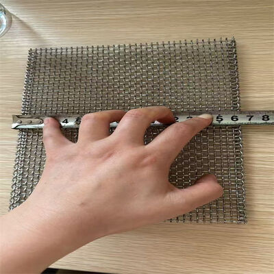 ขายปลีก คุณภาพสูง เหล็ก Crimped สาย Mesh Screen ทรายหิน Gravel เหมือง Sieve Crusher Hooked เครื่องสั่น Screen Mesh