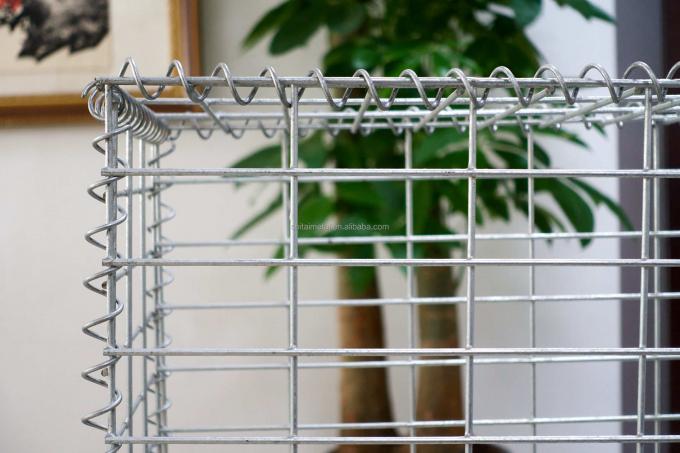 ป้องกันสนิม Hot Dip Galvanized Gi Gabion กล่อง 3x1x1m ทนทานการใช้งาน 2