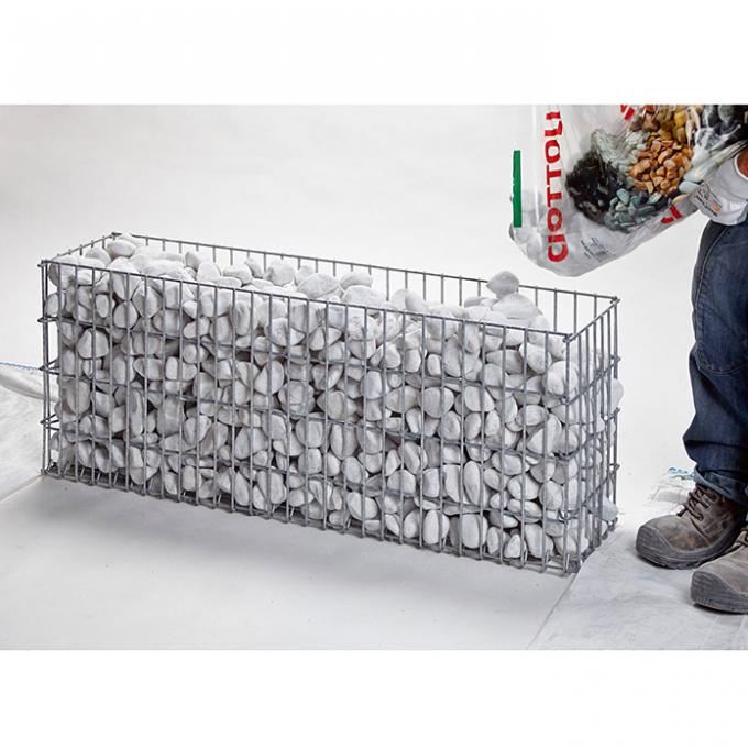 1*1*1m Hot Dipped Galvanized Stone Cage Welded Gabion Box Retaining Wall Gabion Basket 1