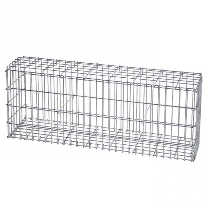 1*1*1m Hot Dipped Galvanized Stone Cage Welded Gabion Box Retaining Wall Gabion Basket 0