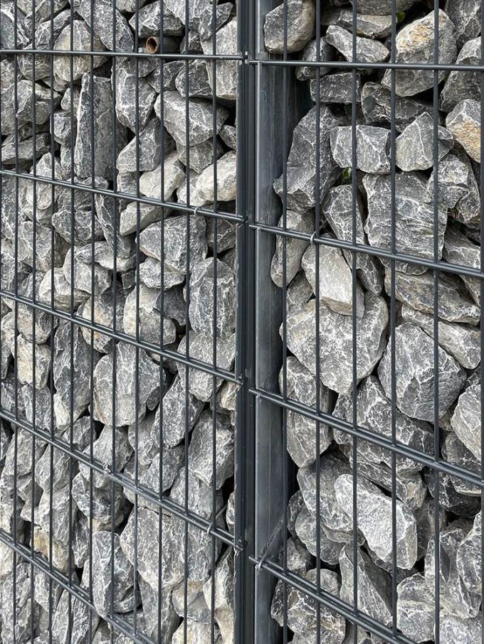 ป้องกันสนิม Hot Dip Galvanized Gi Gabion กล่อง 3x1x1m ทนทานการใช้งาน 11