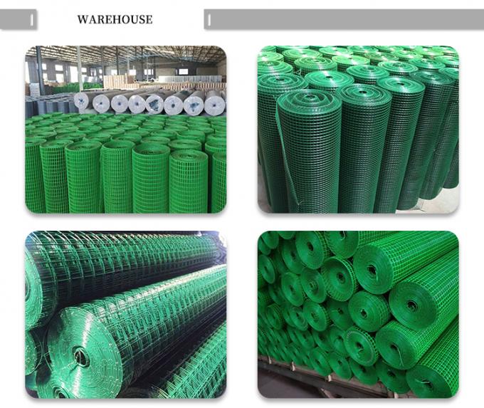 0.5mm-14mm พลาสติก PVC โลล Welded สาย Mesh ทนทานสัตว์เลี้ยงกรง สาย Mesh 2