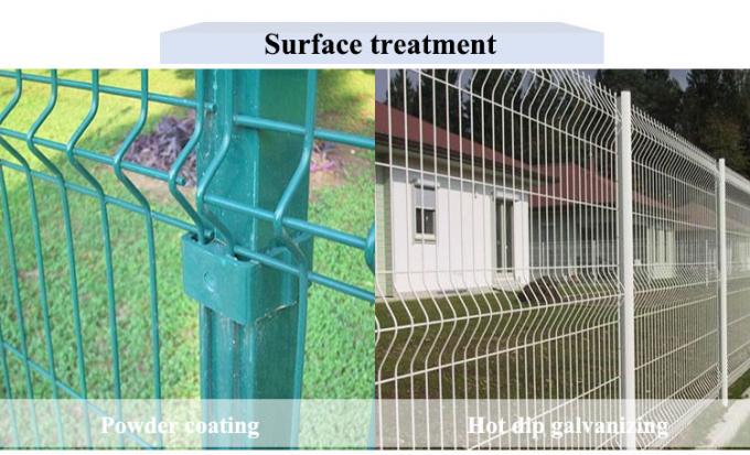50x200mm Mesh 3D กบรั้วสามเหลี่ยมบิด 1.83mx2.5m พานีล 0