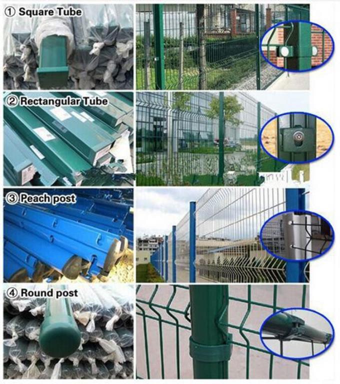 50x200mm Mesh 3D กบรั้วสามเหลี่ยมบิด 1.83mx2.5m พานีล 1